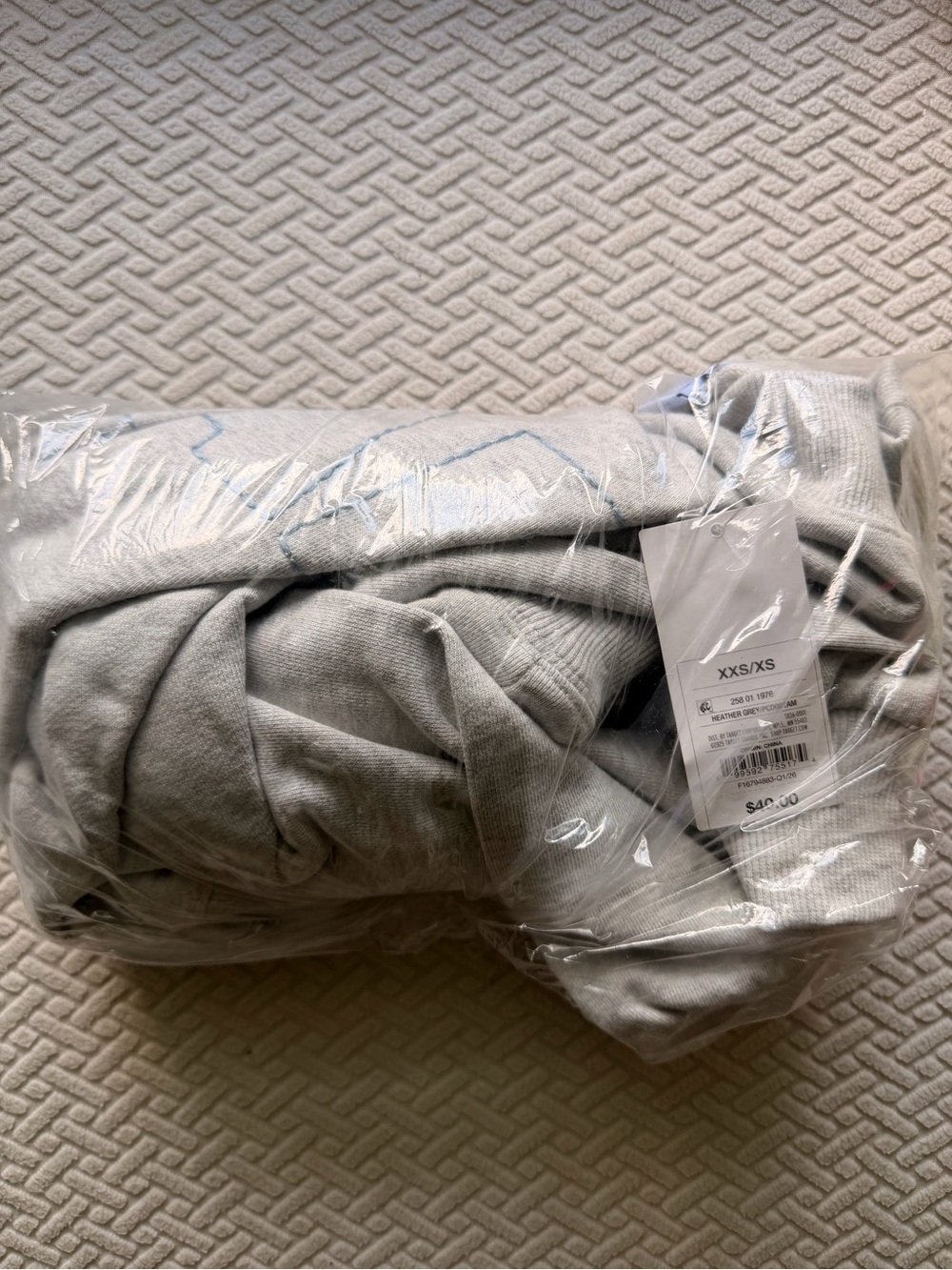 Women's Mockneck Pullover Sweatshirt Parke x Target Heather Gray XXS/XS IN HAND